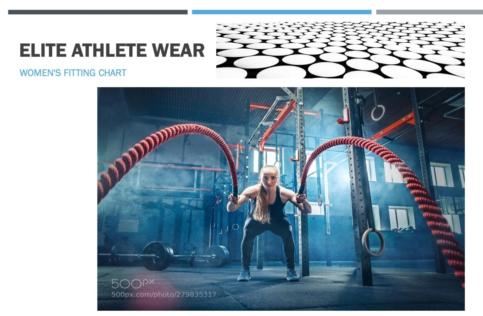 Elite Women's Fitting Chart